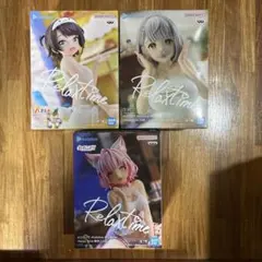 ホロライブ　白銀ノエル　大空スバル　博衣こより　Relax time　フィギュア