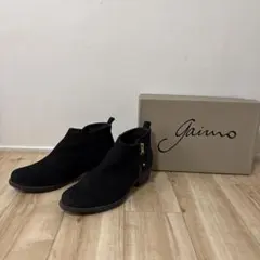 GAIMO ショートブーツ サイドジップ　スペイン製