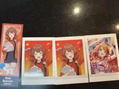 学マス ジュエルカード　アニメイト　特典ぱしゃこれ 花海佑芽 セット（一枚箔押し