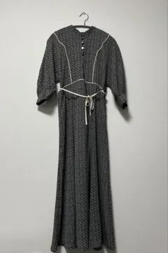 【美品N. Natural BeautyBasic ロングワンピースブラックM