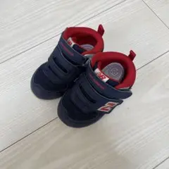 New Balance ベビー スニーカー 紺　赤　574