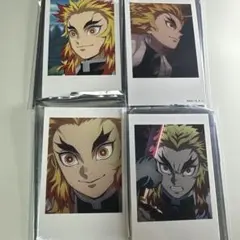 あ*ひ様 煉獄杏寿郎　キャラクターグッズ　まとめ　ブロマイド　4枚