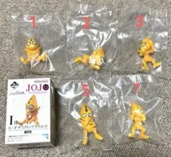 一番くじ　ジョジョの奇妙な冒険　I賞　S.Pデスクトップマスコット5体セット