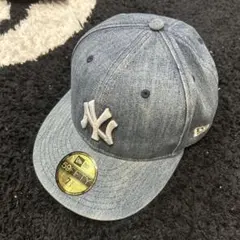 New Era 59FIFTY NY ヤンキース デニム キャップ