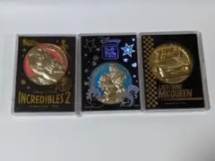 Disney 映画記念メダル　3個セット　コイン　シュガー・ラッシュ など