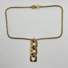 GIVENCHY 3連ネックレス ゴールドカラー Gロゴ - メルカリ