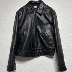 paul smith leather jacket 短丈　古着　opium