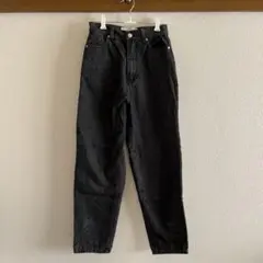 ブラックデニム ハイウエスト