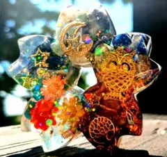 桜のオルゴナイト❀夜桜BLUE♥睦月さま♥専用です