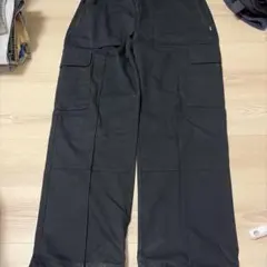 カーゴパンツ ブラック 37R