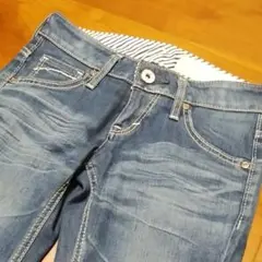 値下げしました！デニム　サムシング/EDWINレディース 　美品！Sサイズ