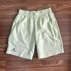 【adidas】 ハーフパンツ ペールグリーンXL