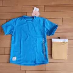 新品未使用　着るだけで虫よけ　半袖 Tシャツ140cm +オマケユニクロTシャツのサムネイル
