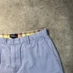 90s Polo Ralph Lauren ライトブルー ショートパンツ