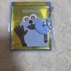 PUPPET SUNSUN マスコット付きミラー