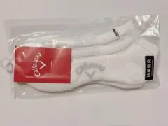 キャロウェイ　ゴルフ 表パイルアンクルソックス