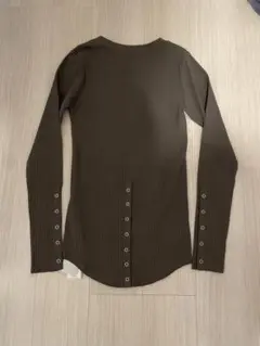 ⭐︎未使用品　R JUBILEE アールジュビリー　リブロング　カットソー