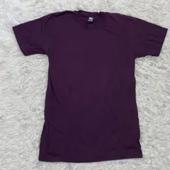 american apparelパープル Tシャツ S サイズ 100%コットンのサムネイル