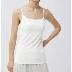 GU ジーユー　スタイルドライ　キャミソール　レディース　L 白　夏　秋