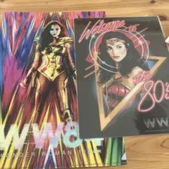 Wonder Woman 1984 クリアファイル　下敷き