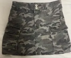 迷彩スカート
