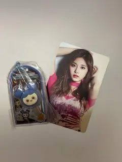 [匿名配送]TWICE ツウィ　チョコがけボーロチャーム＆トレカ