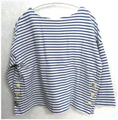 earth music&ecology トップス　ボーダーカットソー