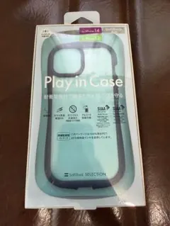 ✨️破格✨️Play in case iPhone13.14スマホケース ブルーのサムネイル