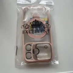 iPhone 17 Pro ケース スタンド付き ピンク