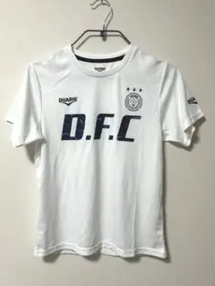 ★ DUARIG D.F.C サッカー プラクティスシャツ ホワイト 150のサムネイル