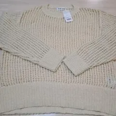 Fredy emue クリーム色 ニット 38　新品　オフホワイトのサムネイル