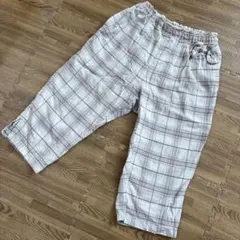 フェリシモ　GITAチェック柄パンツ　130