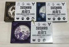 ジョジョの奇妙な冒険 スシロー プレート 皿 3種 集合 承太郎 イギー おまけ