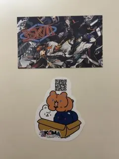 3skm AGF 入場特典 ステッカー カード