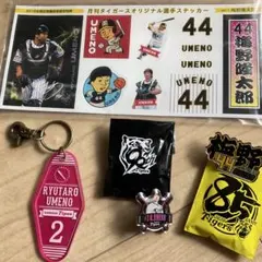 阪神タイガース 梅野隆太郎 応援グッズ 4点セット