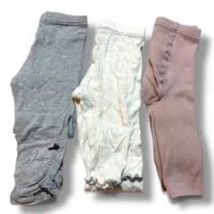 女の子 スパッツ レギンス ボトムス3点セット