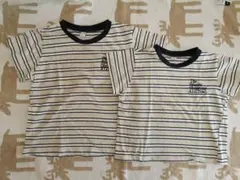 ボーダー柄 Tシャツ 2枚セット 100cm 120cm