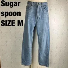 Sugar spoon ストレートデニム ハイウエスト後ゴム【A-366】