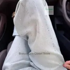 AliExpress アリエク パンツ デニム・ジーンズ キラキラ