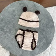 【美品】ニューボーンフォト　くま