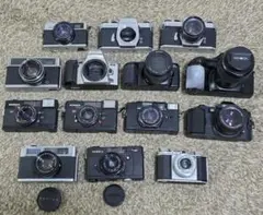 ジャンクカメラ フィルムカメラ 6点まとめ売り - メルカリ
