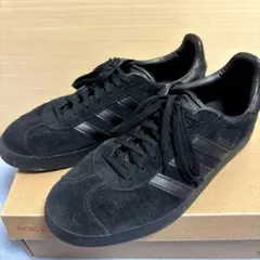 adidas GAZELLE トリプルブラック　ガゼル　ガッツレー　27