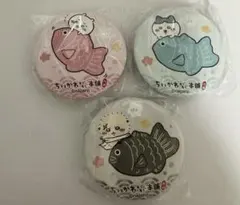 ちいかわ ちいかわもぐもぐ本舗 川越 缶バッジ ハチワレ　ラッコ
