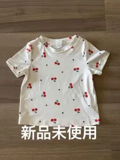【新品未使用】SHEIN チェリー柄 半袖Tシャツのサムネイル