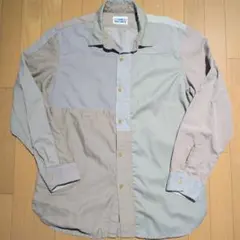 美品】TIGRE BROCANTE パッチワークシャツのサムネイル