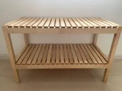【GUN】①イケア　モルゲル　シェルフ IKEA - IKEA イケア MOLGER ウォールシェルフ 壁掛け 新品未使用