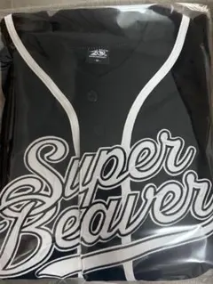 SUPER BEAVER 20周年ベースボールシャツ ストライプ 白 Mサイズ - メルカリ