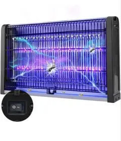 電撃殺虫器 電気蚊取り器 LED光源吸引式捕虫器 強力電撃殺虫器　薬剤不使用のサムネイル