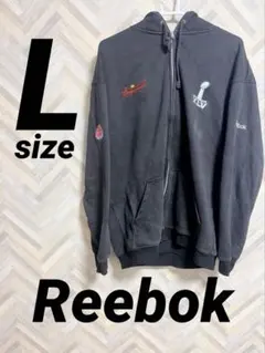 Reebok Budweiser ジップアップパーカー 【古着】