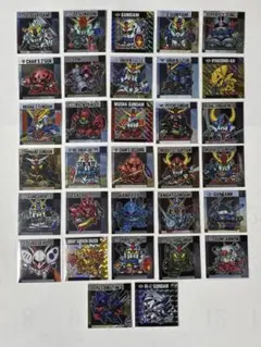 元祖SDガンダムスナックⅡ コンプリート シール シークレット 全33種